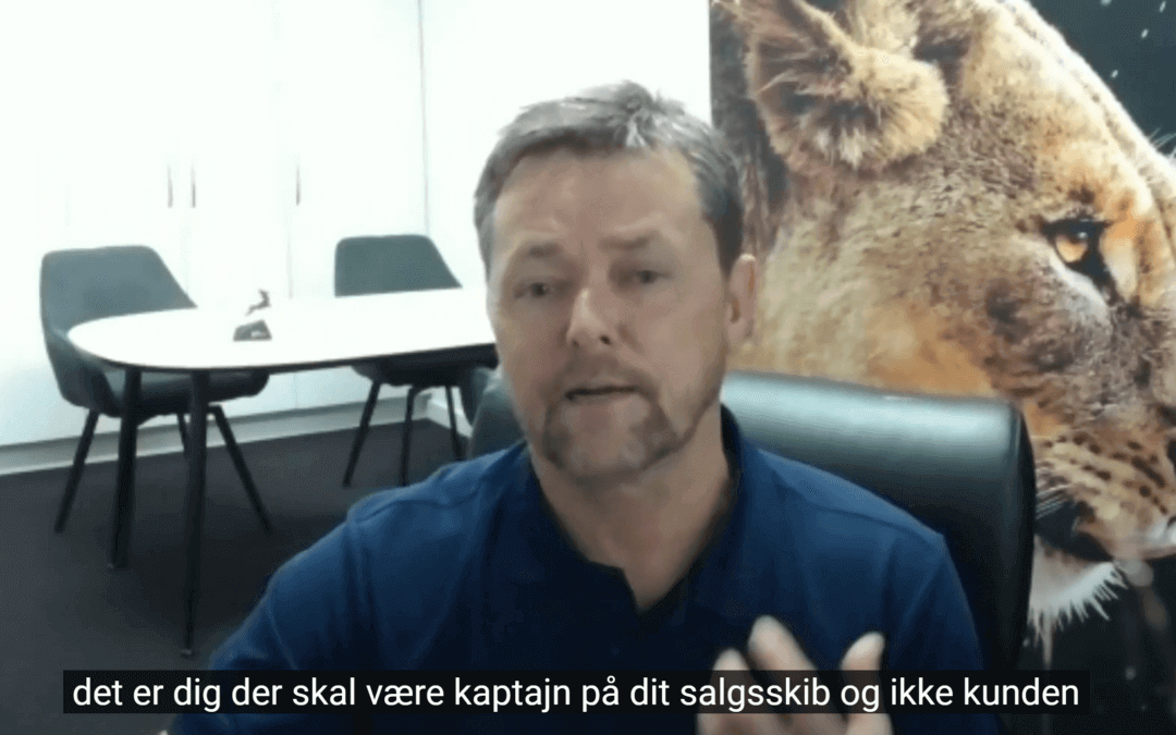 Inspirationsvideo med Preben Braagaard om bedre styring af salget